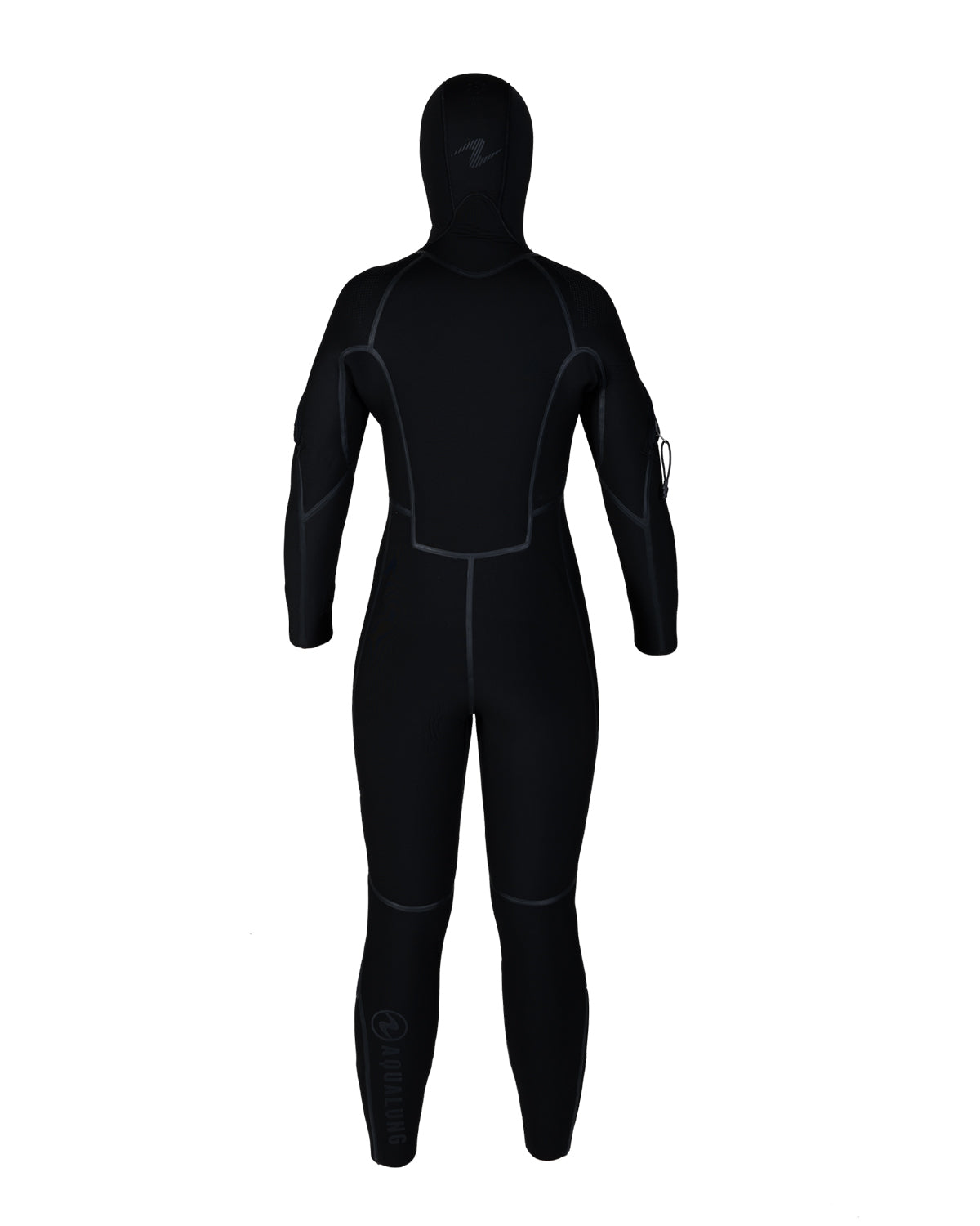 SolAfx Donna New 2022 Monopezzo 8-7mm a Cerniera Orrizontale Frontale e Cappuccio Incorporato. Interno in Termoriflettente