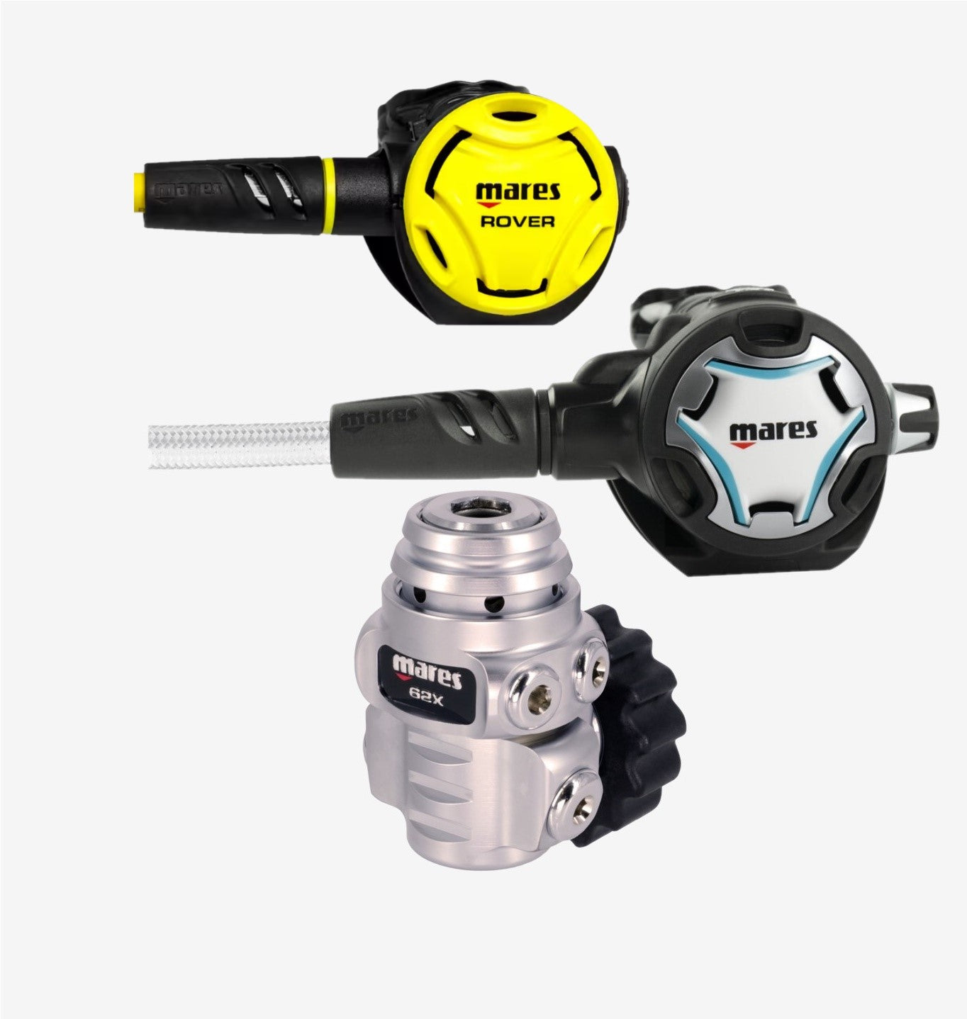 62x DUAL ADJ + Rover Octopus - Sistema Octopus Completo - Attacco DIN