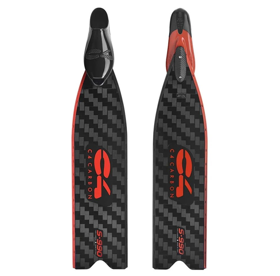 S-990 Firestone Pinne Complete a Paio in Carbonio Hypertech