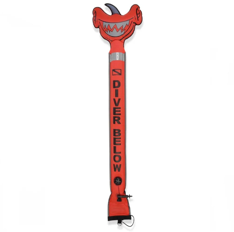 Boa Deco Pedagno Tecnico150cm con Forma a Squalo Martello