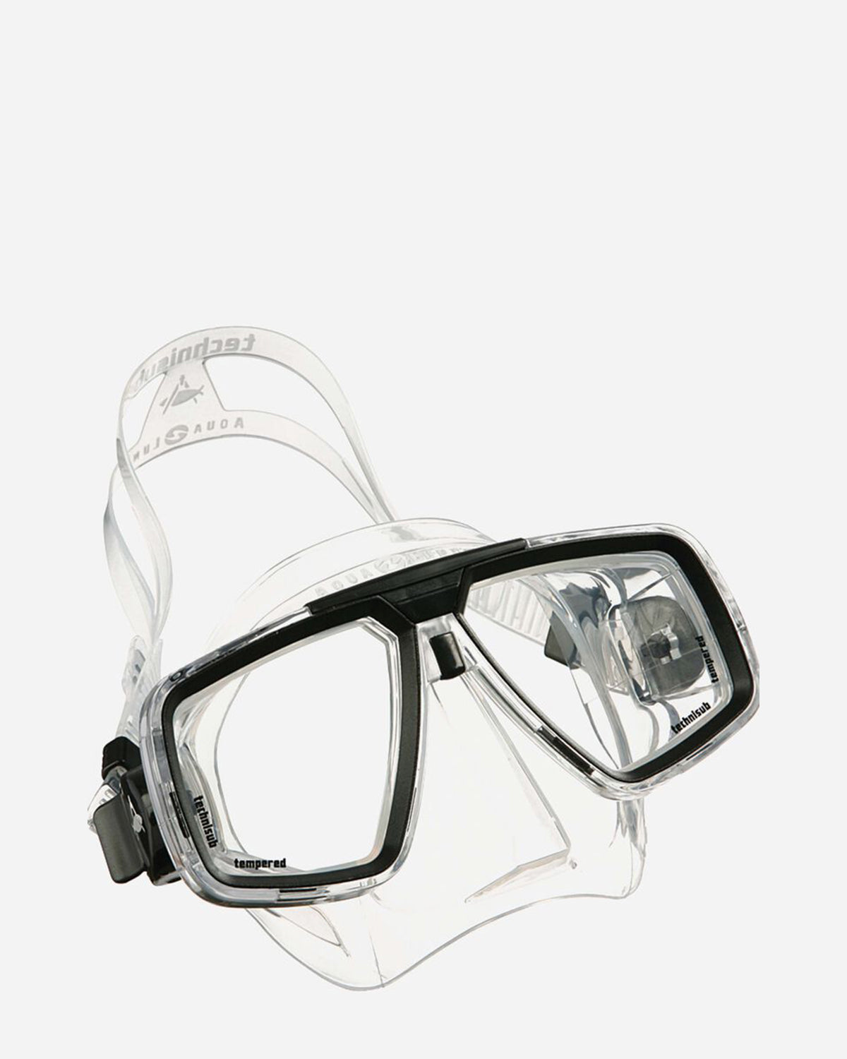 Look Maschera Subacquea in Silicone Trasparente