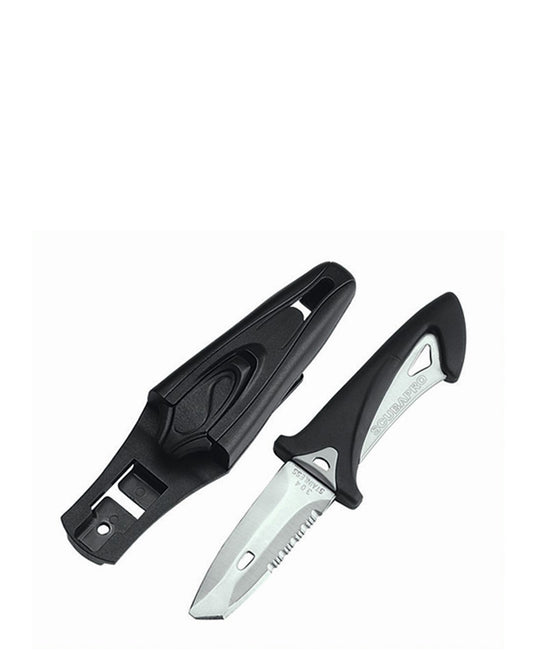 White Tip Coltello con Custodia Rigida Fissabile su Tutte le Fruste o sul Jacket