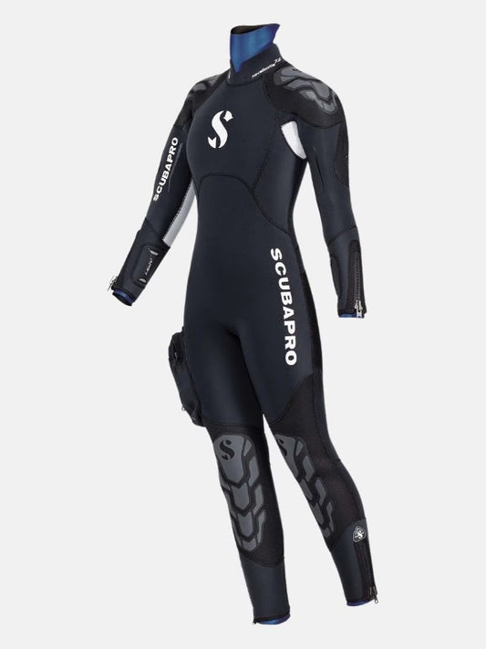 Muta Semi Stagna Donna Nova Scotia 7.5mm con Cappuccio Incluso