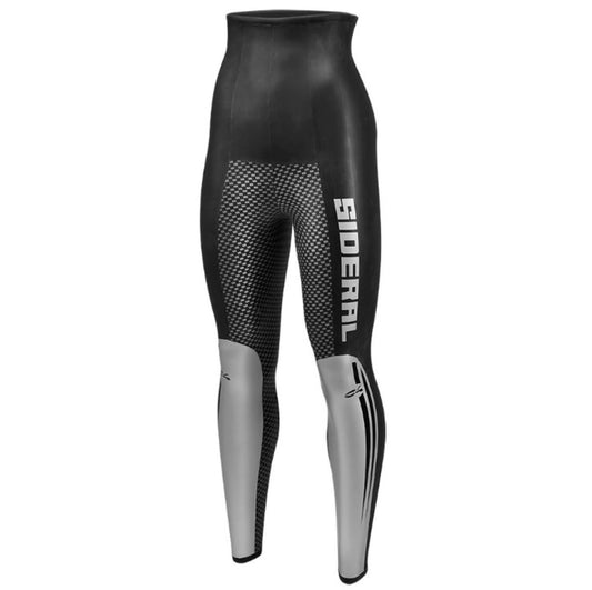 Sideral 3mm Pantalone Donna per Apnea Dinamica Esterno Liscio ad Basso Attrito Senza Cuciture.